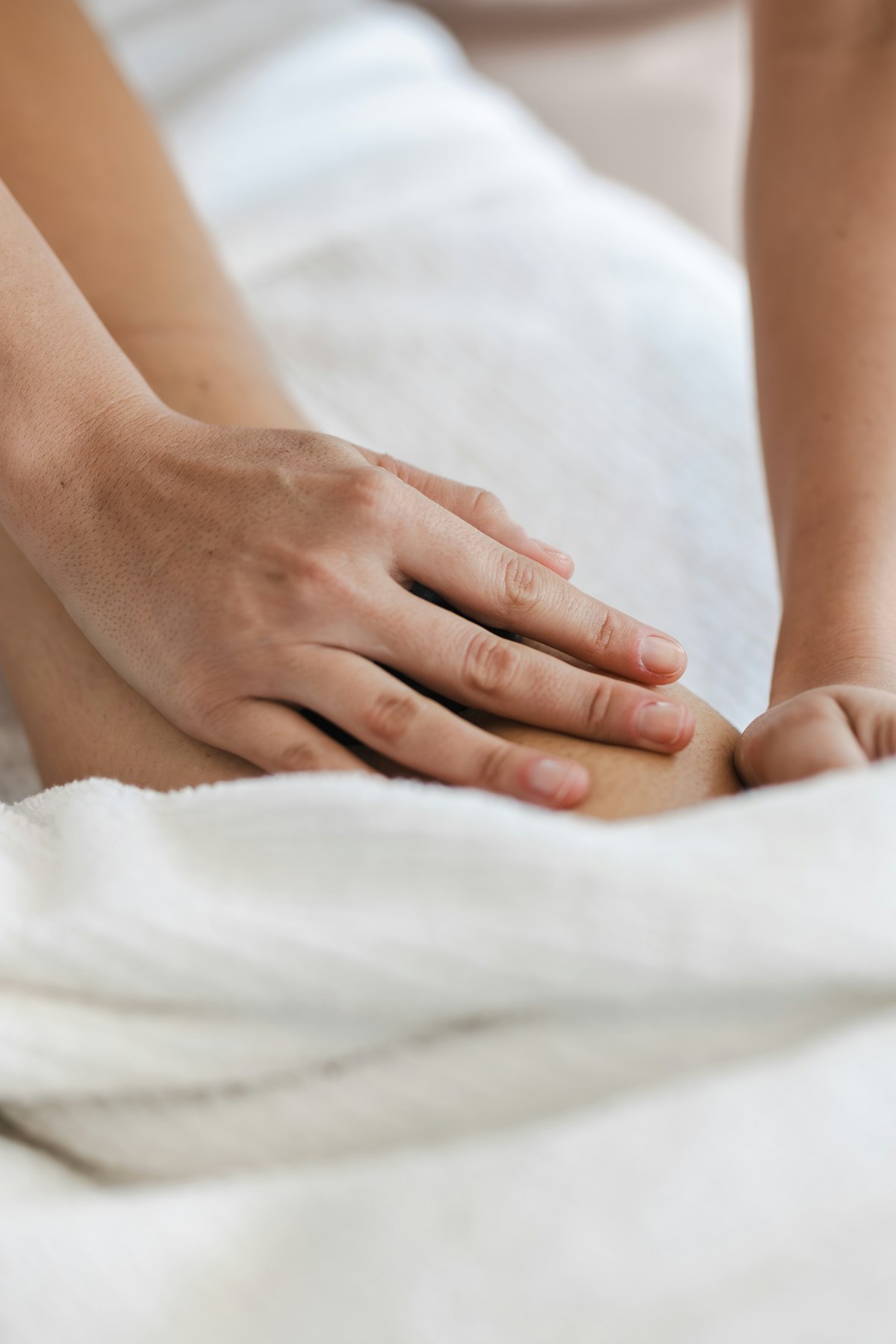 Massage relaxant en ambiance spa